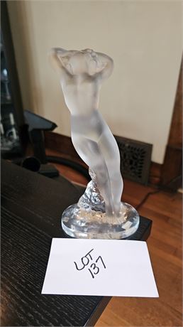 Lalique Crystal Danseuse Figurine