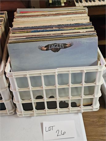 Mixed Album Lot: Eagles / Country / Piano & Much More