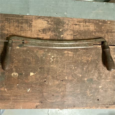 Large Vintage Draw Knife with 12" Blade