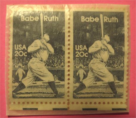 1983 Babe Ruth 20 Cents Stamp