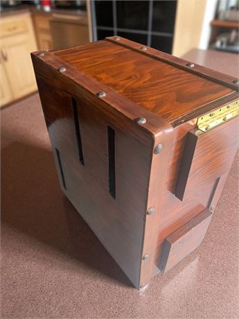 Vintage Wooden Pin Hole Camera