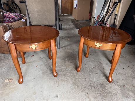 Pair of side tables