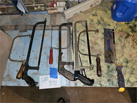 Mixed Hand Saw Lot