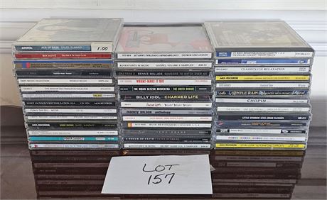 Mixed CD Lot- Artist, Style & Age Vary