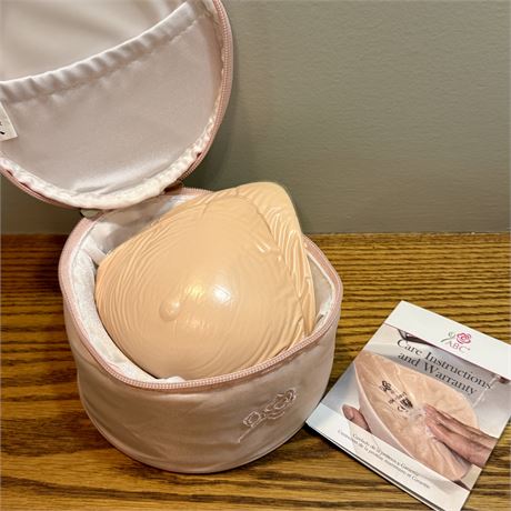 American Care Breast Forms 1072 Size 3, Soft Silicone w/ Storage Case
