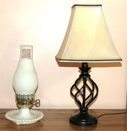 2 Small Lamps