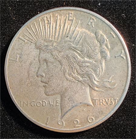 1926-S Peace Silver Dollar