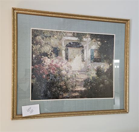 Abbott Fuller "Doorway & Garden" Print