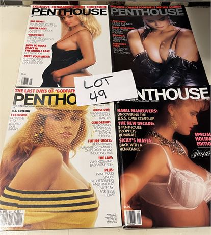 1990s Penthouse Magazine Lot