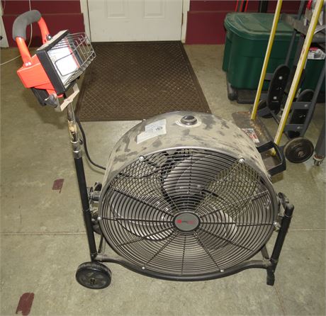Utilitech Adjustable Floor Fan