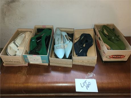 Ladies Vintage Shoe Lot : Dress Shoes