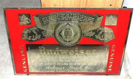 Budweiser Mirror