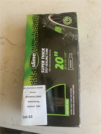 Slime Self Sealing Bicycle Inner Tube 20" X 1.76" X 2.125"
