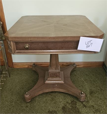 American Of Martinsville Wood End Table