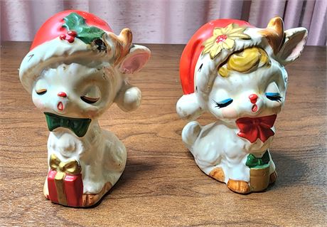 Napcoware Christmas Salt & Pepper Shakers