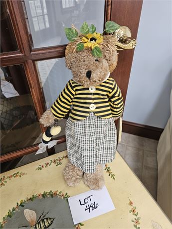 Boyds Bears "Archive Collection" Honey Bear Plush Teddy Bear - 16" H