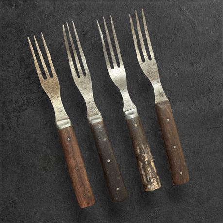 Antique 3 Prong Forks