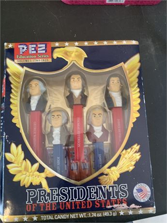 PEZ Dispenser Series Presidents Of The United States Volume I-1789-1825