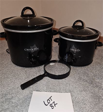 Crock Pot Slow Cooker Lot Gently Used