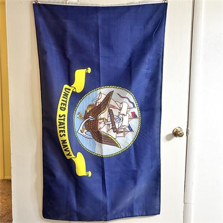 5’ Ft. Vinyl United States Navy Flag