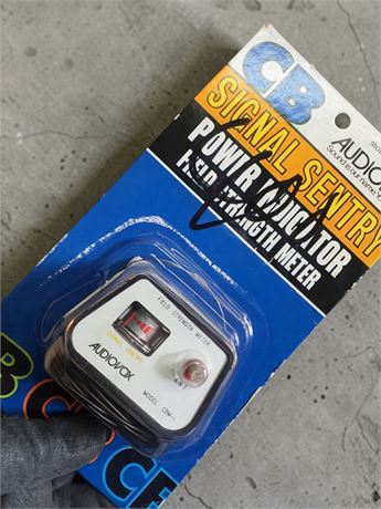 Audiovox CB Radio Signal Sentry Power Indicator/Field Strength Meters