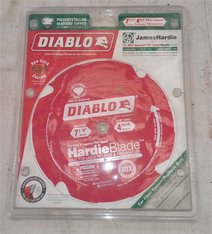 Diablo 7 1/4" Cement Siding Blade