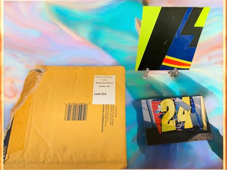 Jeff Gordon #24 NASCAR Racing Car Shrapnel Piece W/COA S&J Motorsports