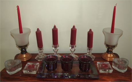 Candles, Candle Holders