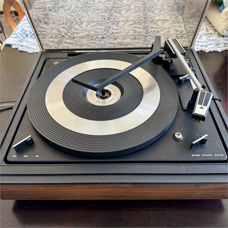 Vintage BSR Record Player Turntable Model 750