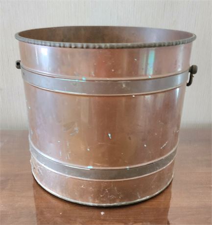 Copper Washer Bucket/Pot