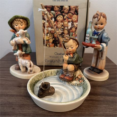 Lot of 3 Hummel TM6 Figurines