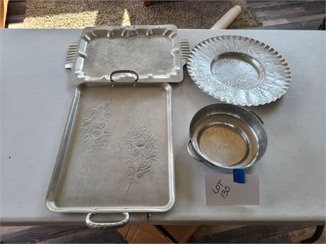 Aluminum Forged Trays & Platters : Lehman, Everlas & More