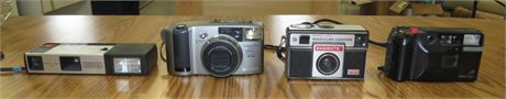 Assorted Cameras: 110, 35mm