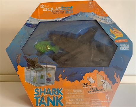 HEXBUG AquaBot 2.0 Shark Tank Robotic Swimming Fish Toy Set