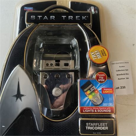 2009 Playmates Toys Star Trek Starfleet Tricorder Movie Replica Toy