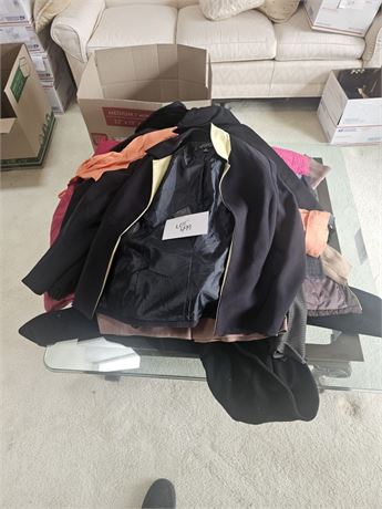 Ladies Box Full of Mixed Clothing - Some NWT's & Like New - Many Designer Labels