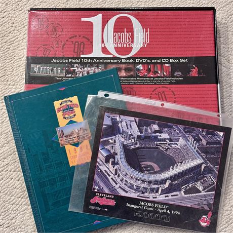 Jacobs Field 10th Anniversary Box Set and More!