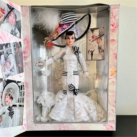 1995 Barbie as Eliza Doolittle in My Fair Lady (Ascot Dress) Collectors Doll