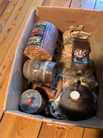 Napco Ceramic Jar/Canister, Jug, Mug Lot