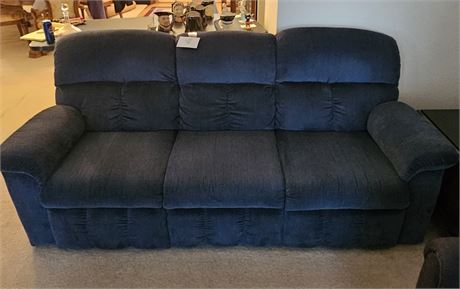 Navy Blue Sofa Recliner Couch