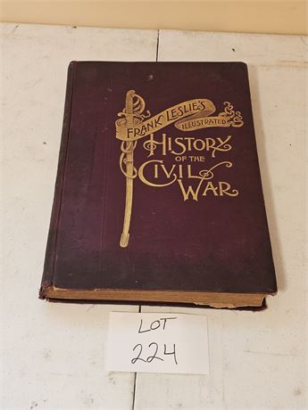 1895 Frank Leslie's History of The Civil War Illustrated