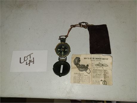 Vintage Engineer Compass