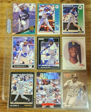 Ken Griffey Jr. Sleeve of Cards