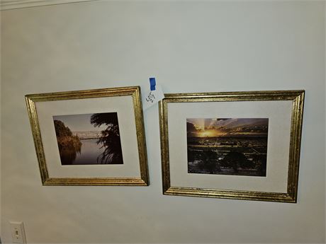 Middle Eastern Art Photographs in Hobby Lobby Gold Frames