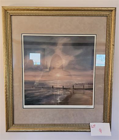 Signed Rob Ford "Breakers II " 6/95 Limited Framed Print