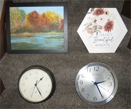 Clocks & Decor