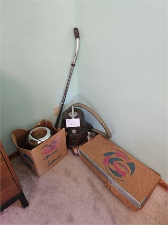 Rainbow Canister Sweepers With Attachments