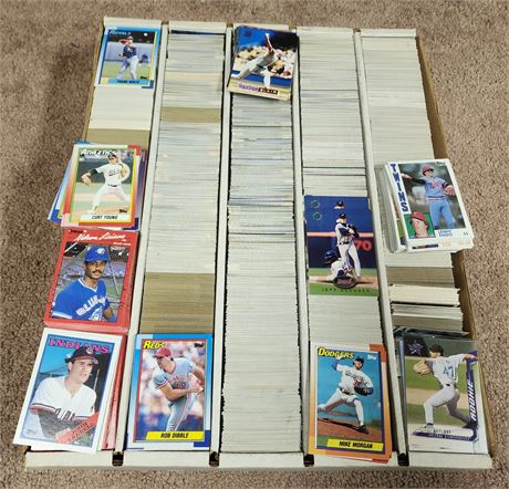 Large Box of Sports Cards