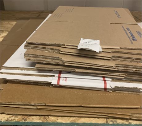 Lot of Misc Cardboard Shipping Boxes