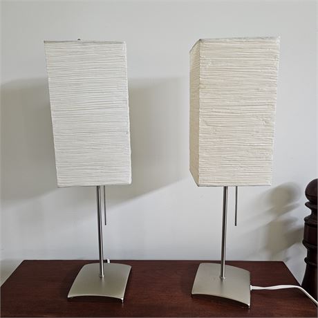 Pair of IKEA ORGEL Table Lamps